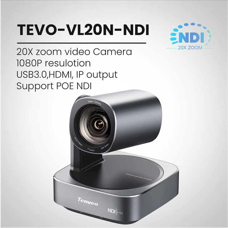 Tevo - vl20n - ndi ptz конференція HD1080p 60fps 20x Zoom
